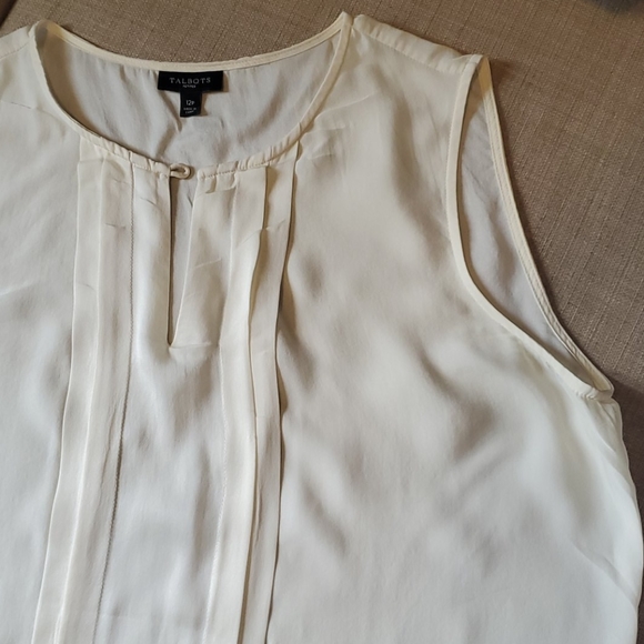 Talbots 100% silk top - Picture 5 of 7